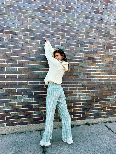 On The Groove Plaid Trouser *RESTOCKED*